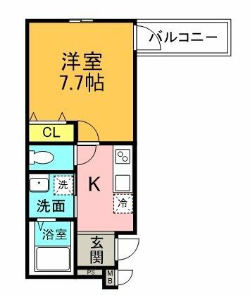 同じ建物の物件間取り写真 - ID:228050322430