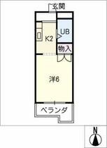 シムラ・アーバンハイツ  ｜ 愛知県名古屋市昭和区石仏町１丁目（賃貸マンション1K・3階・18.36㎡） その2