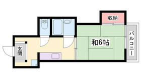 堤ハイツ 305 ｜ 兵庫県姫路市大津区天神町２丁目（賃貸アパート1DK・3階・27.71㎡） その2