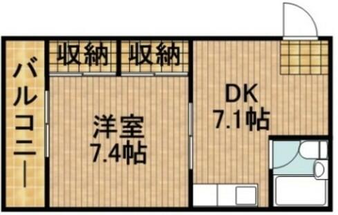 静岡県浜松市中央区有玉西町(賃貸マンション2DK・2階・41.04㎡)の写真 その2