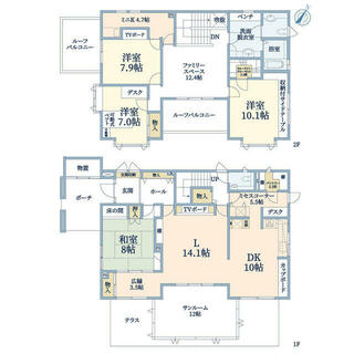 間取り：204011293464