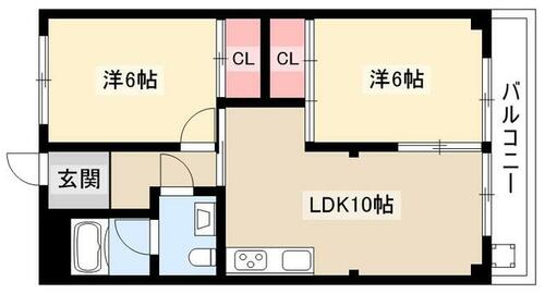 同じ建物の物件間取り写真 - ID:223030740438