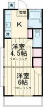 東京都世田谷区深沢６丁目（賃貸アパート2K・2階・27.54㎡） その2