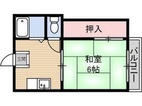 アーバン２ 105 ｜ 大阪府摂津市学園町２丁目（賃貸アパート1K・1階・22.70㎡） その2