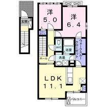 静岡県浜松市中央区本郷町（賃貸アパート2LDK・2階・58.78㎡） その2