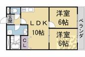 京都市右京区嵯峨広沢南下馬野町 6階建 築46年のイメージ