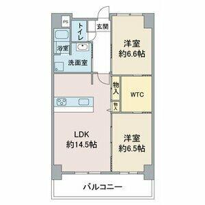 Ｈｉｌｌ　Ｐａｌａｃｅ　ＩＫＡＩ 802｜愛知県名古屋市瑞穂区八勝通２丁目(賃貸マンション2LDK・8階・62.00㎡)の写真 その2