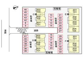 クレメントＦ 101 ｜ 佐賀県唐津市原（賃貸アパート1LDK・1階・46.49㎡） その3