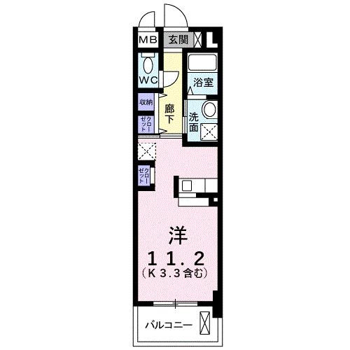 同じ建物の物件間取り写真 - ID:241004878565