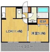 Ｄ－ｒｏｏｍＫ＆Ｙ　穴生  ｜ 福岡県北九州市八幡西区穴生３丁目（賃貸アパート1LDK・3階・40.11㎡） その2