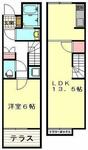 比企郡嵐山町大字平澤 2階建 築15年のイメージ