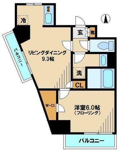 同じ建物の物件間取り写真 - ID:213107111306