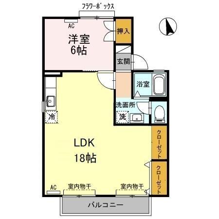 同じ建物の物件間取り写真 - ID:221010752317