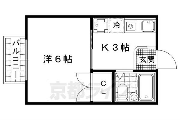 Ｓ’ｓｐｌａｃｅ 103｜滋賀県大津市一里山５丁目(賃貸アパート1K・1階・21.00㎡)の写真 その2