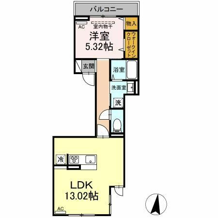 同じ建物の物件間取り写真 - ID:213101891268