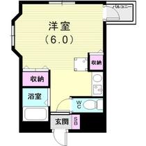 兵庫県神戸市垂水区名谷町（賃貸マンション1R・1階・21.09㎡） その2