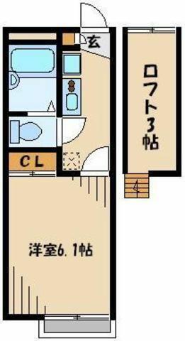 埼玉県さいたま市中央区本町東７丁目(賃貸アパート1K・2階・19.87㎡)の写真 その2