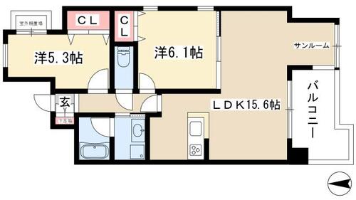 同じ建物の物件間取り写真 - ID:223032205037