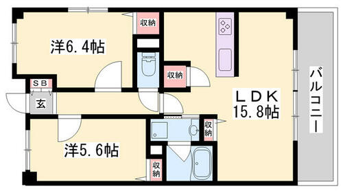 同じ建物の物件間取り写真 - ID:228049214857