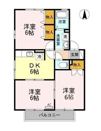 同じ建物の物件間取り写真 - ID:241004755628