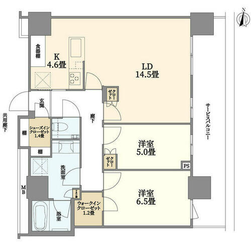 同じ建物の物件間取り写真 - ID:214054569049