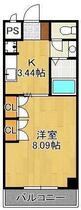 ＭＩＴＳＵＯ  ｜ 福岡県北九州市小倉南区守恒２丁目（賃貸アパート1K・2階・25.00㎡） その2