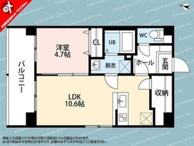 スペリアージュタワー 903 ｜ 新潟県新潟市中央区米山３丁目（賃貸マンション1LDK・9階・40.50㎡） その2