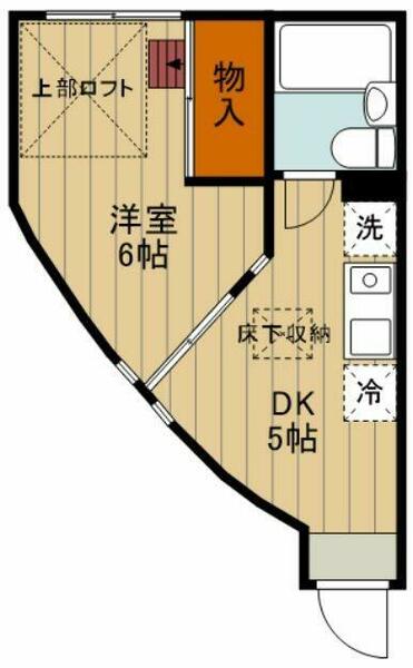 ブオナスタンザ市川 101｜千葉県市川市大洲２丁目(賃貸マンション1K・1階・25.73㎡)の写真 その2