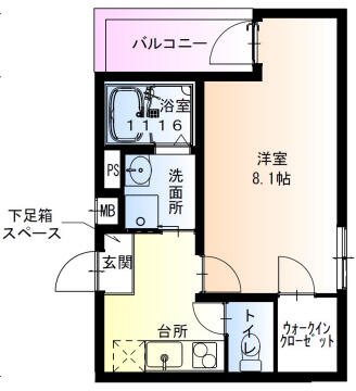 同じ建物の物件間取り写真 - ID:227082513000