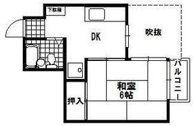 八幡ビル 402 ｜ 群馬県高崎市通町（賃貸マンション1DK・4階・23.92㎡） その2