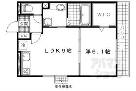 Ｃｏｚｙ　Ｃｏｔｅ西野 205 ｜ 京都府京都市山科区西野小柳町（賃貸アパート1LDK・2階・40.26㎡） その2