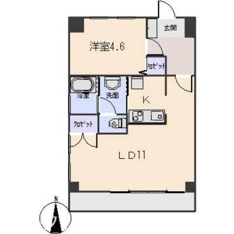 １０７ビル｜愛知県岡崎市百々西町(賃貸マンション1LDK・6階・41.74㎡)の写真 その1