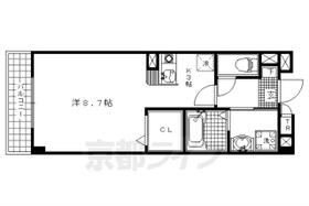 京都府京都市伏見区竹田段川原町（賃貸マンション1K・2階・30.49㎡） その2