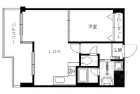 グリーンエクセル西院 503 ｜ 京都府京都市右京区西院安塚町（賃貸マンション1LDK・5階・50.20㎡） その2