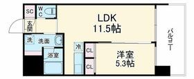 プレジオ城東 502 ｜ 大阪府大阪市城東区今福南３丁目（賃貸マンション1LDK・5階・40.18㎡） その2