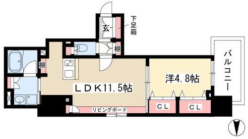 同じ建物の物件間取り写真 - ID:223032430317