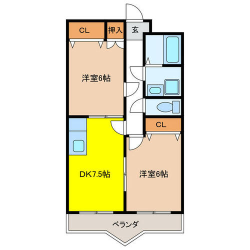 同じ建物の物件間取り写真 - ID:221010298154