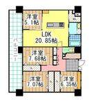北九州市若松区小敷ひびきの１丁目 12階建 築6年のイメージ