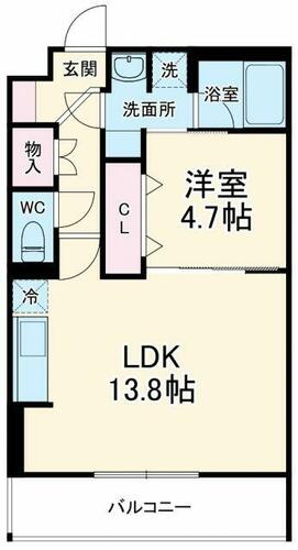 同じ建物の物件間取り写真 - ID:224004746087