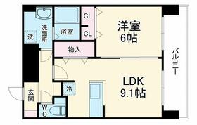大阪府大阪市北区扇町２丁目（賃貸マンション1LDK・11階・46.91㎡） その2