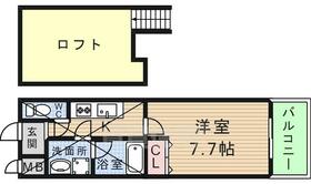 大阪府堺市西区鳳西町２丁（賃貸アパート1K・2階・24.00㎡） その2