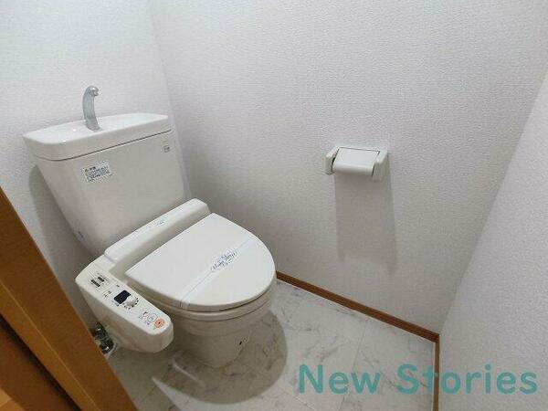 画像10:シンプルで使いやすいトイレです