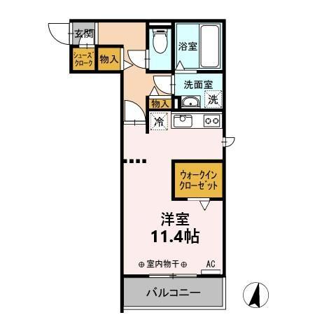 同じ建物の物件間取り写真 - ID:221010764337