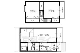 アルトドルフ宝ヶ池 B ｜ 京都府京都市左京区岩倉北池田町（賃貸アパート2LDK・1階・60.00㎡） その2