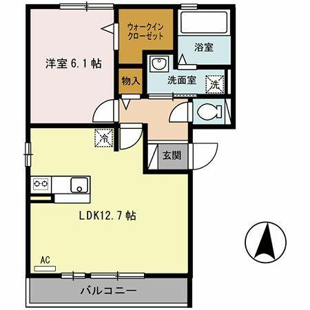 同じ建物の物件間取り写真 - ID:209005612660