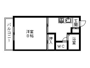 同じ建物の物件間取り写真 - ID:204002204149