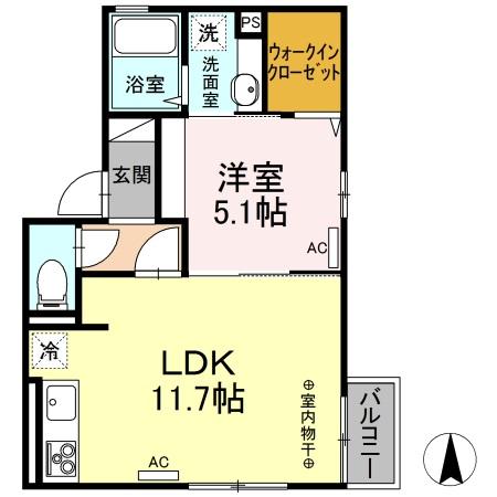 同じ建物の物件間取り写真 - ID:209005615509