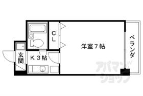 レコルト若林 502 ｜ 京都府京都市北区衣笠東御所ノ内町（賃貸マンション1K・5階・21.70㎡） その2