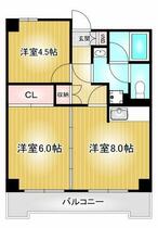 リアライズ栄（旧第１３オーシャンビル）  ｜ 愛知県名古屋市中区新栄１丁目（賃貸マンション2LDK・9階・41.40㎡） その2