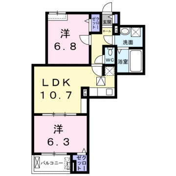 同じ建物の物件間取り写真 - ID:227077174924